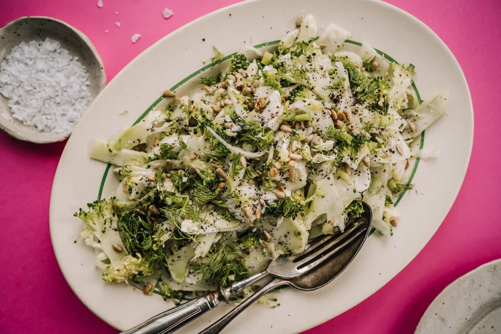 Annoskuva reseptistä fenkoli-parsakaalisalaatti kategorialle resepti