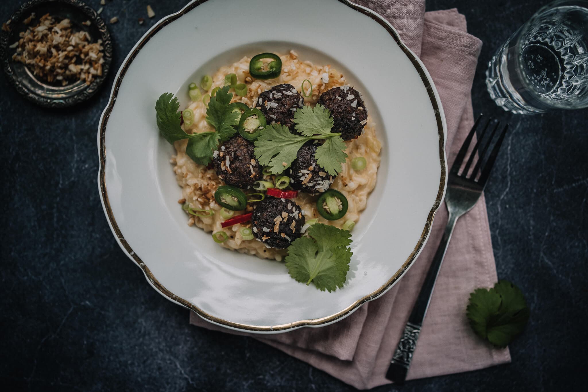 Annoskuva reseptille kookos-curryrisotto