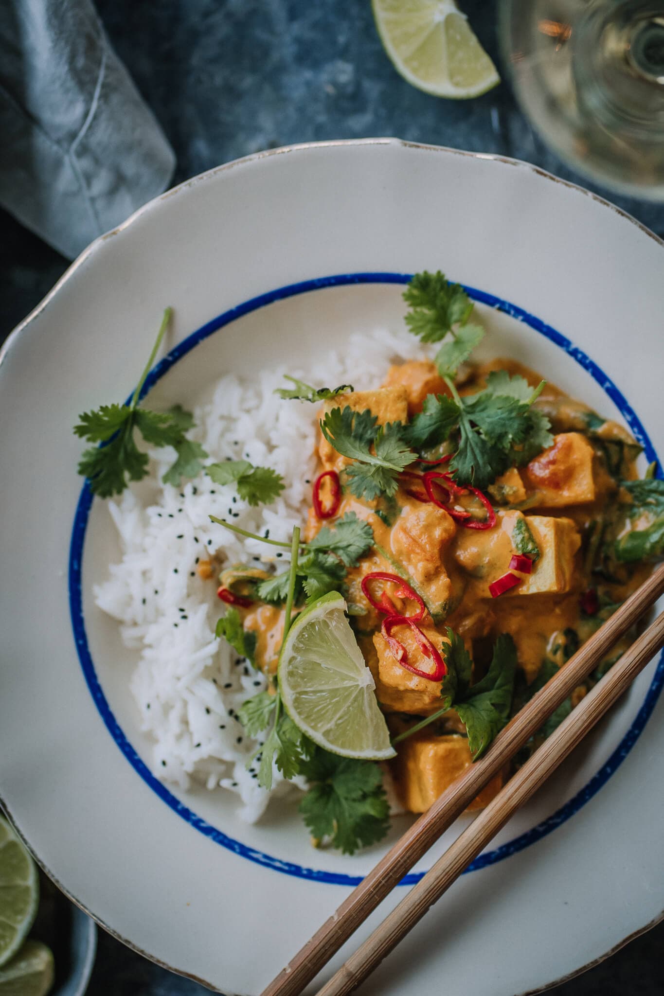 Annoskuva reseptille tofu-kurpitsacurry