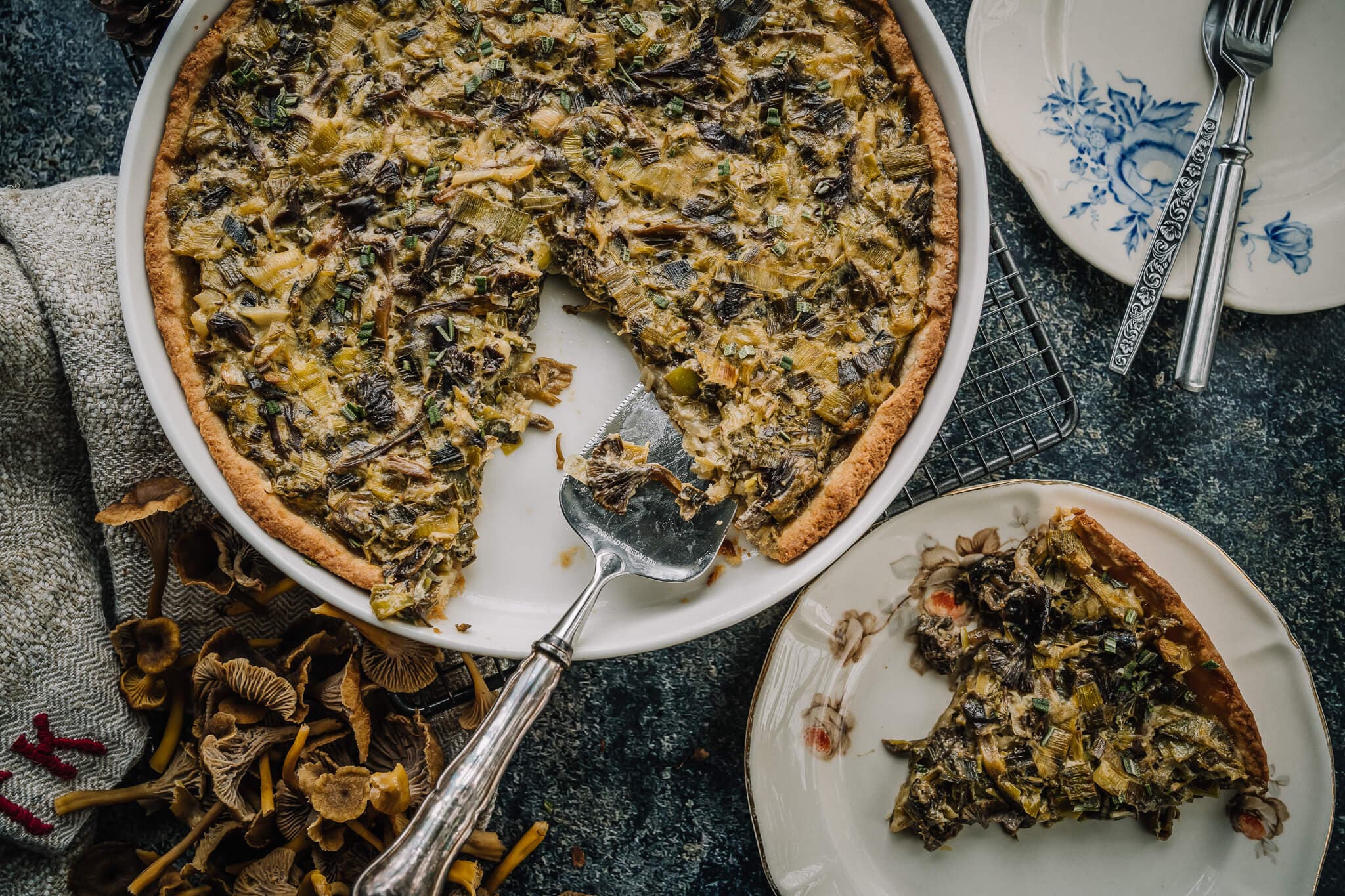 Annoskuva reseptille suppilovahveropiirakka