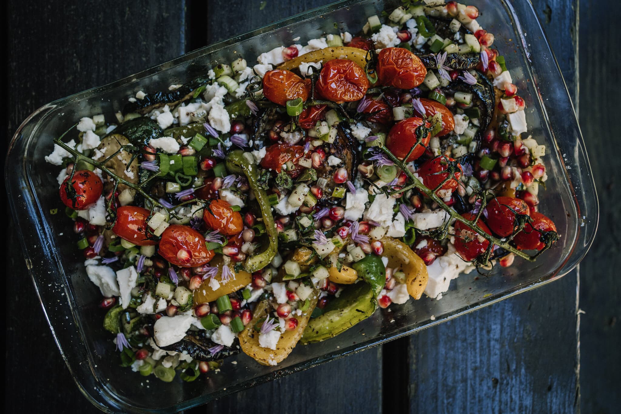 Annoskuva reseptille grillattu kasvissalaatti