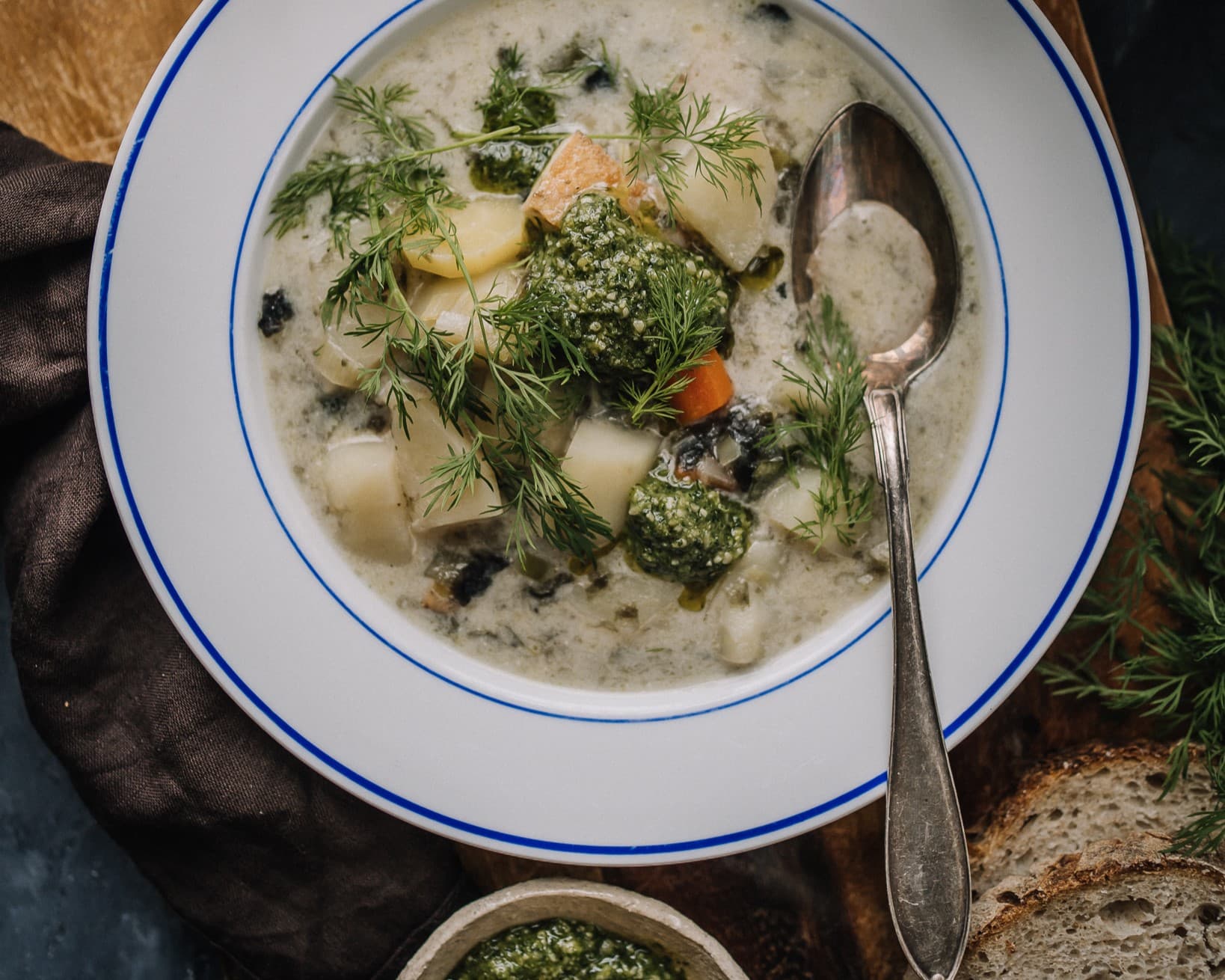 Annoskuva reseptille kalaton keitto