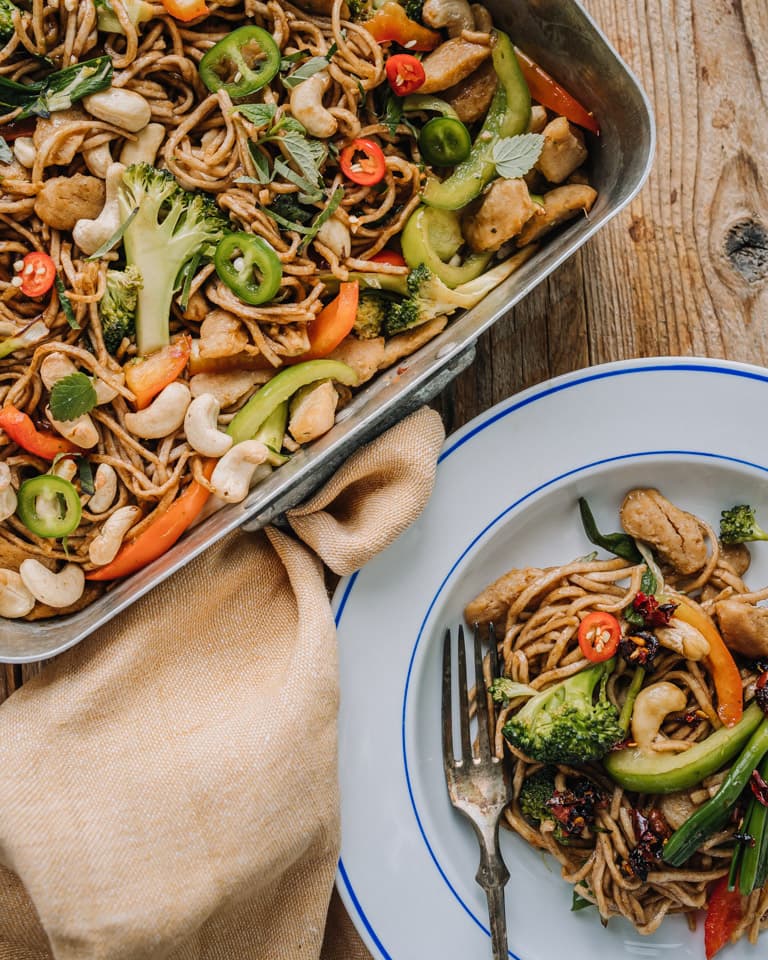 Annoskuva reseptille soijasuikale-nuudelipelti