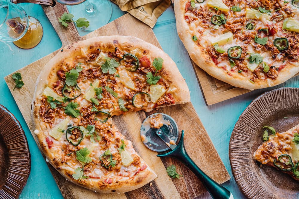 Annoskuva reseptille bbq-nyhtötofupizza