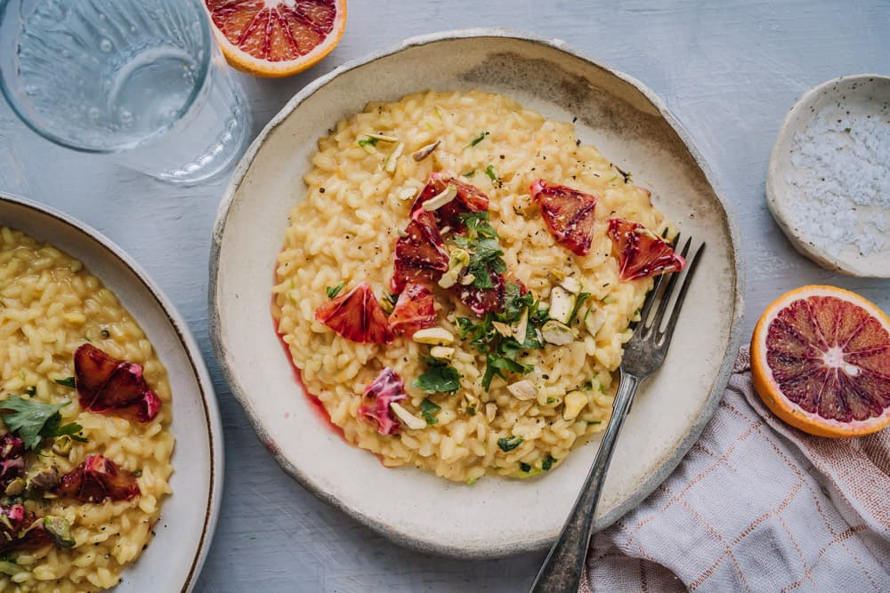 Annoskuva reseptille veriappelsiinirisotto