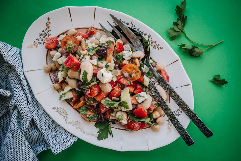 Annoskuva reseptille dense bean salad