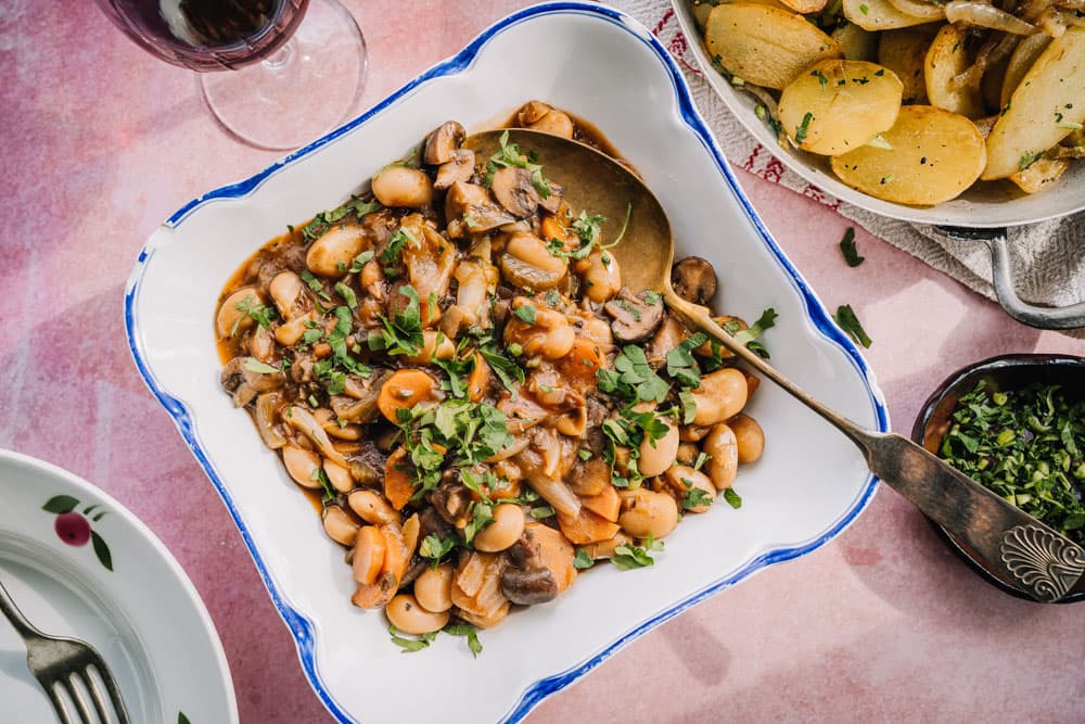 Annoskuva reseptille burgundin papupata