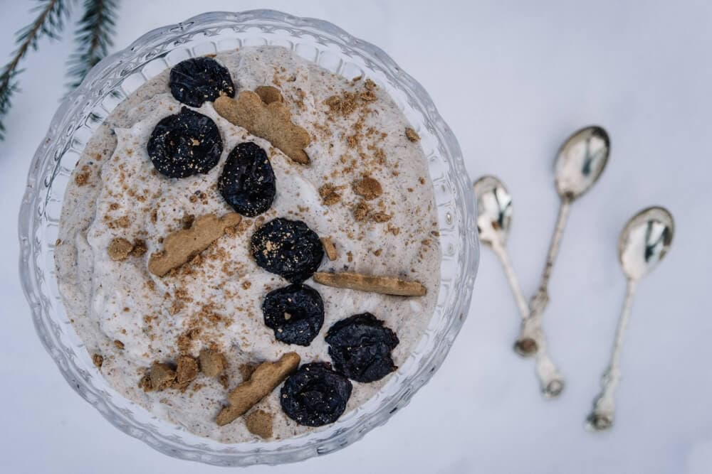 Annoskuva reseptistä luumurahka kategorialle jälkiruoat