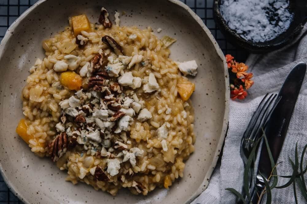 Annoskuva reseptistä kurpitsarisotto kategorialle resepti