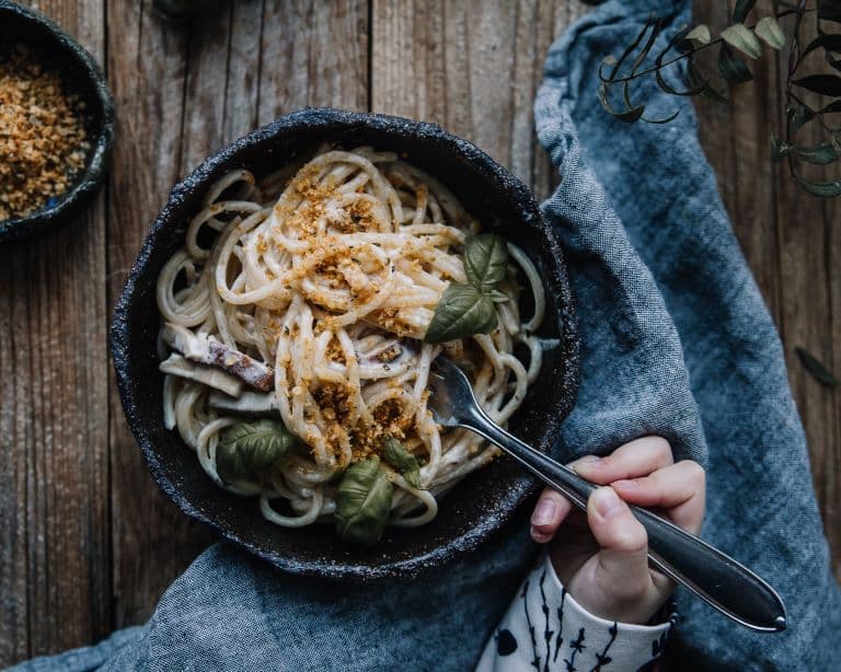 Annoskuva reseptistä savutofu carbonara kategorialle resepti