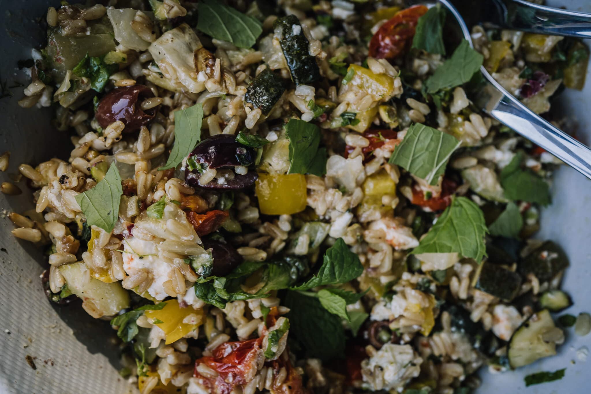 Annoskuva reseptistä salaatti kauranjyvistä kategorialle resepti