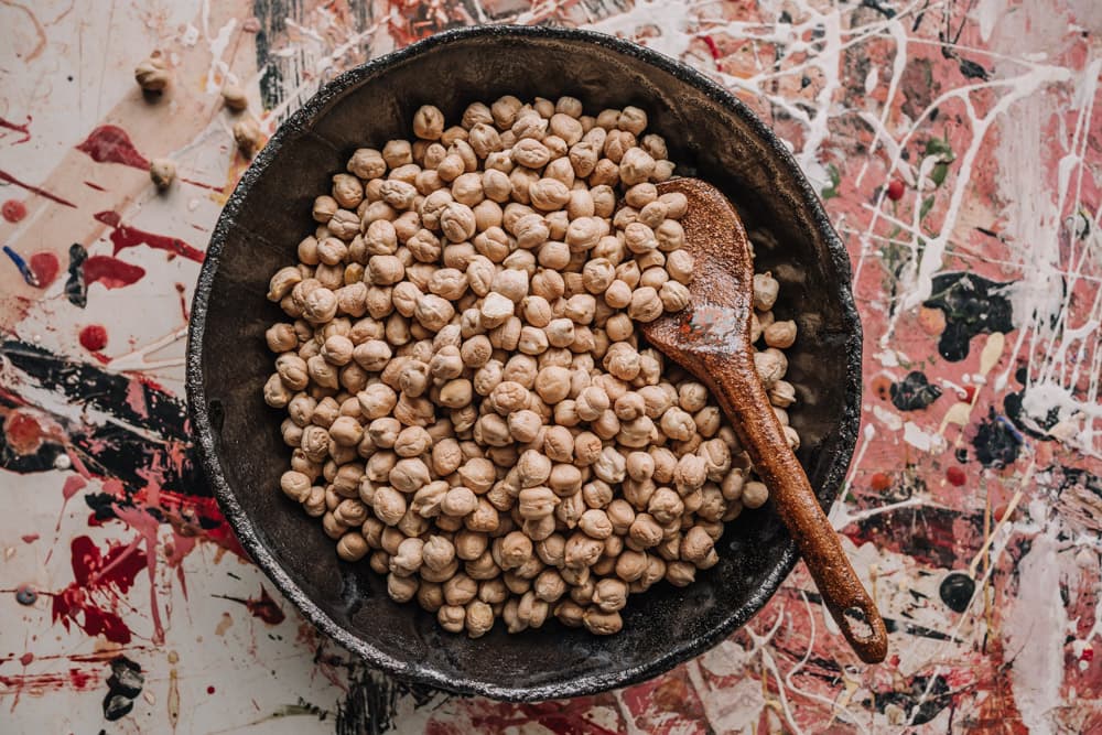 Annoskuva reseptistä kikherneet kategorialle raaka-aineet