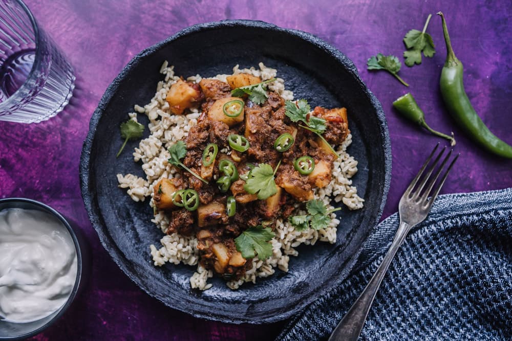 Annoskuva reseptistä aloo keema kategorialle resepti