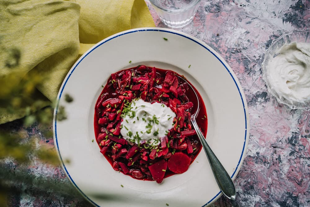 Annoskuva reseptistä borssikeitto kategorialle keitot