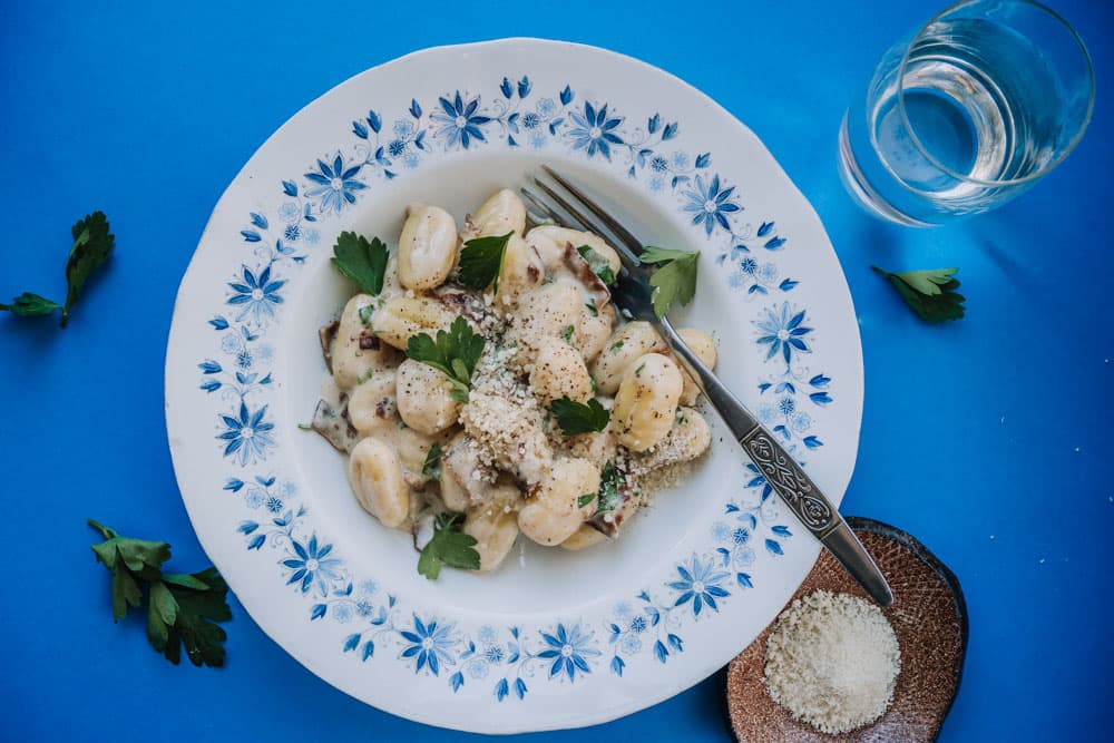 Annoskuva reseptistä gnocchi carbonara kategorialle pasta