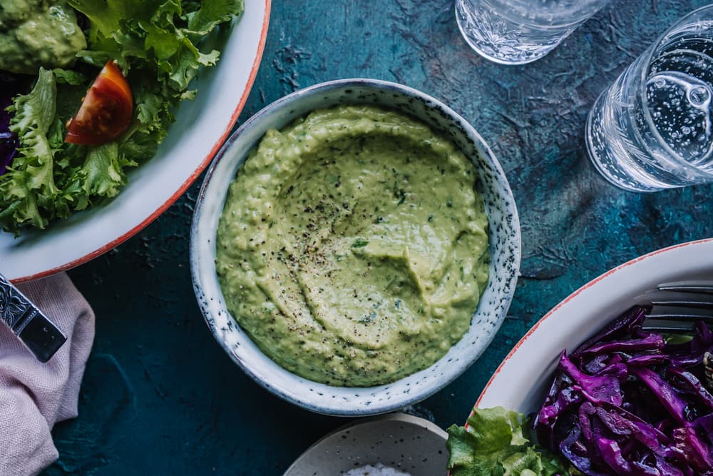 Annoskuva reseptistä GREEN goddess -kastike kategorialle kastikkeet