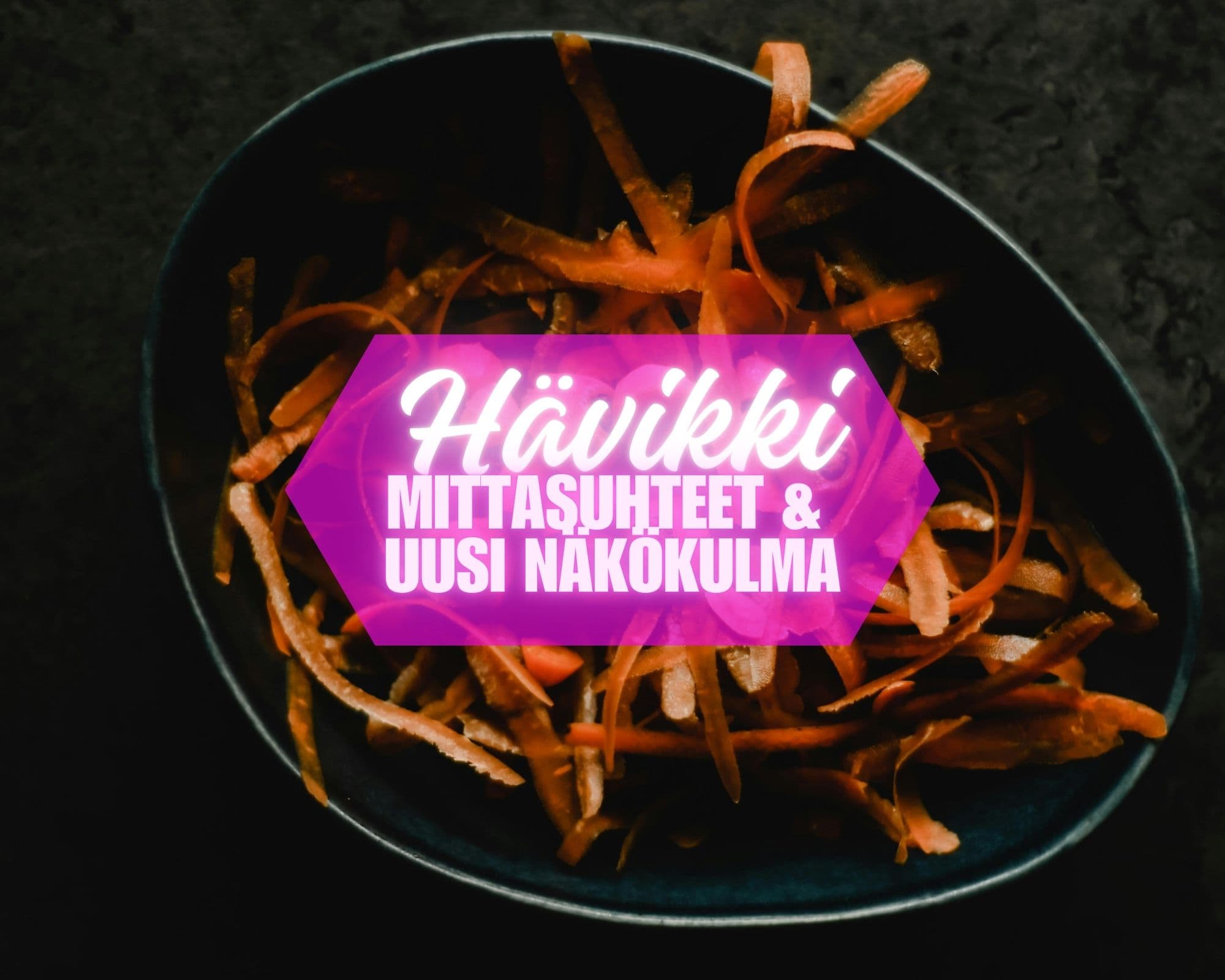 Annoskuva reseptistä kategorialle artikkeli