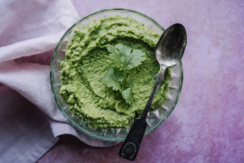 Annoskuva reseptistä herneguacamole kategorialle resepti