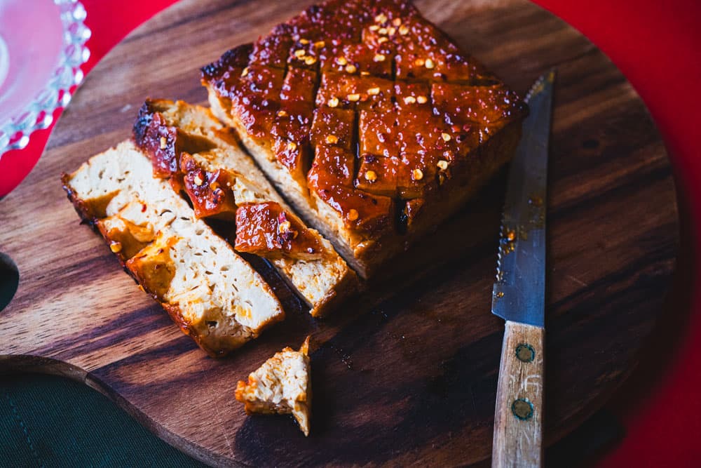 Annoskuva reseptistä hot honey -glaseerattu tofu kategorialle resepti