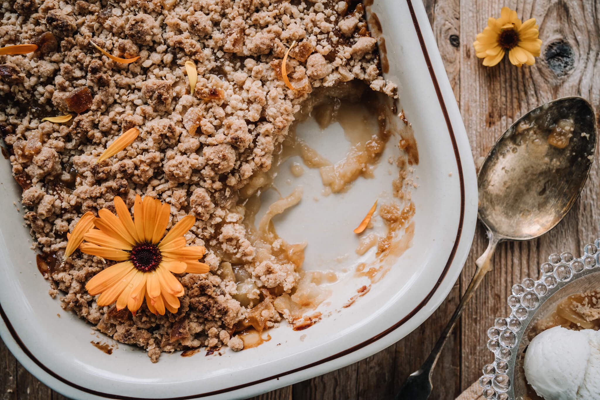 Annoskuva reseptistä inkivääri-omenapaistos kategorialle jälkiruoat