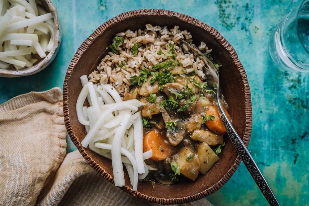 Annoskuva reseptistä japanilainen CURRY soijasuikaleilla kategorialle resepti