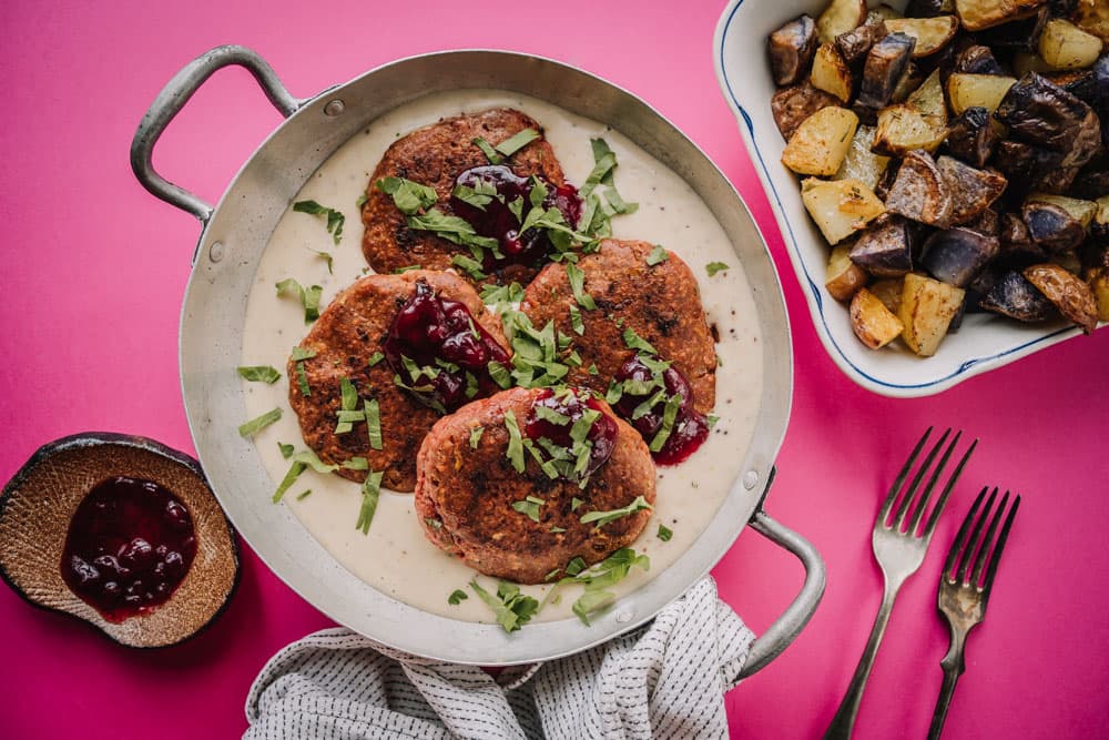 Annoskuva reseptistä jauhispihvit sinappi-kermakastikkeella kategorialle pääruoka