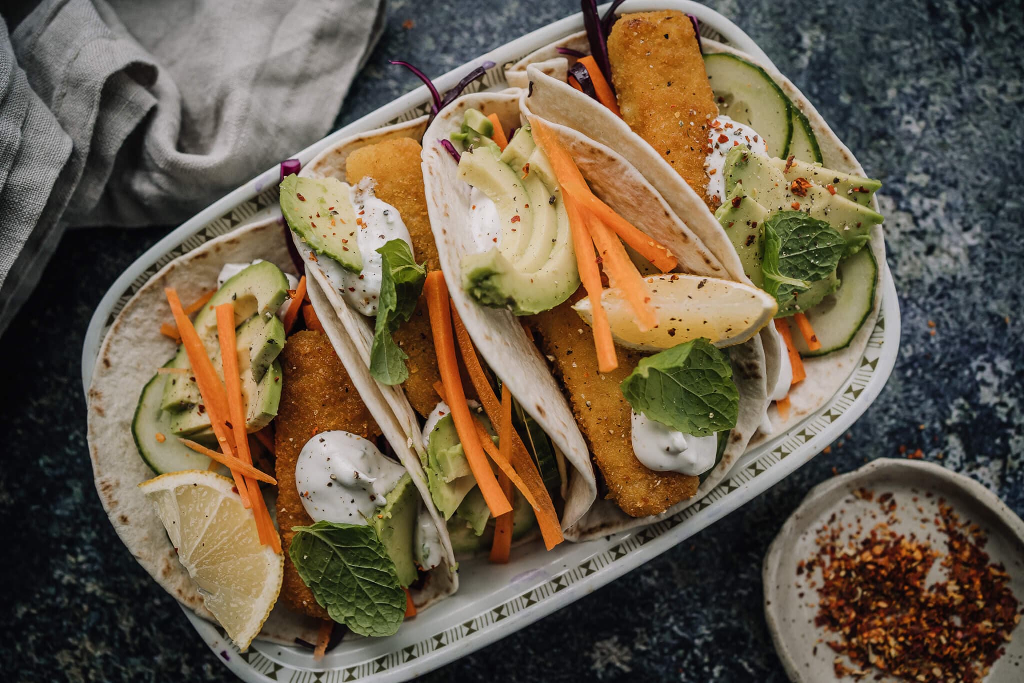 Annoskuva reseptistä kalapuikkotacot kategorialle resepti