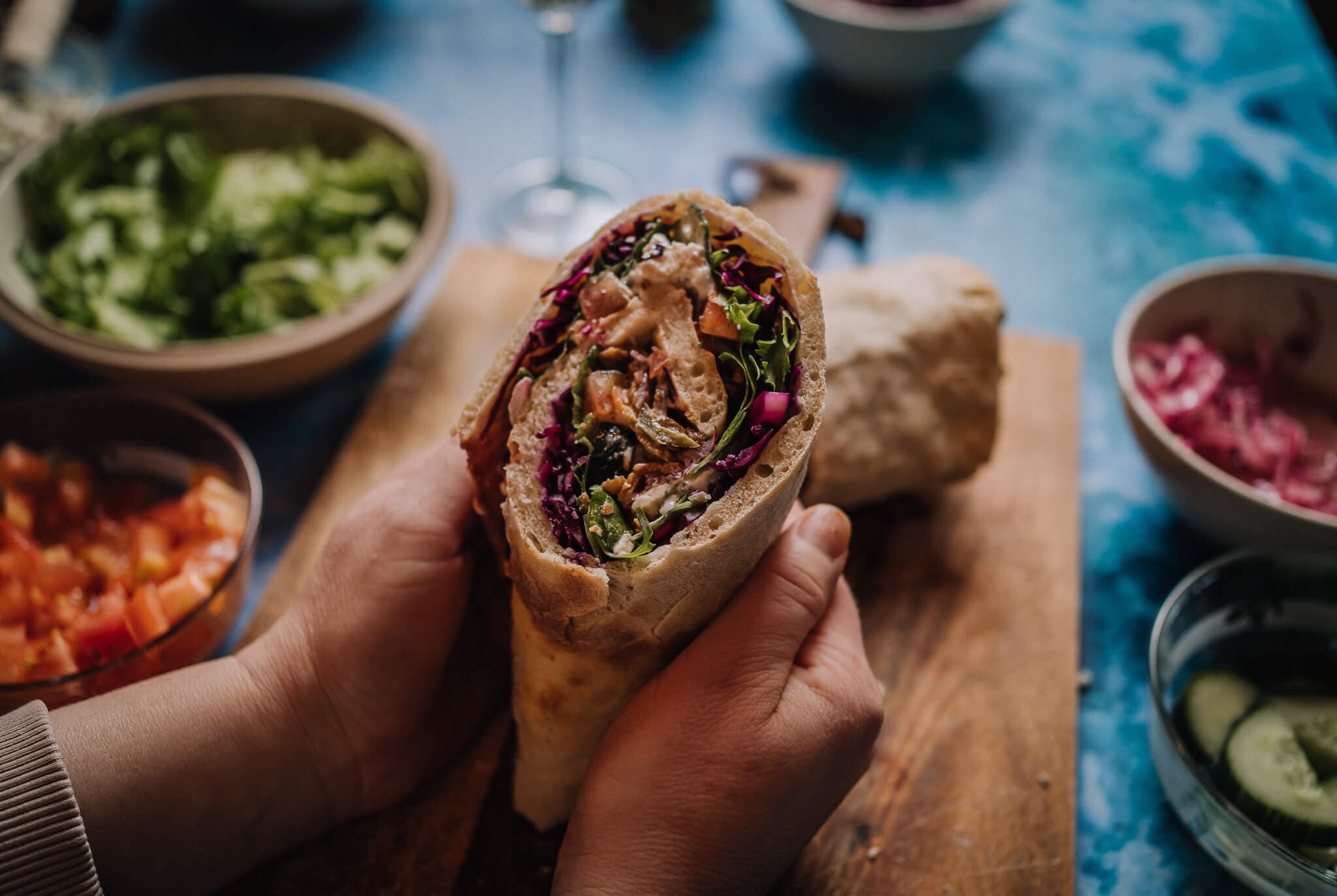 Annoskuva reseptistä rullakebab kategorialle suolaiset leivonnaiset