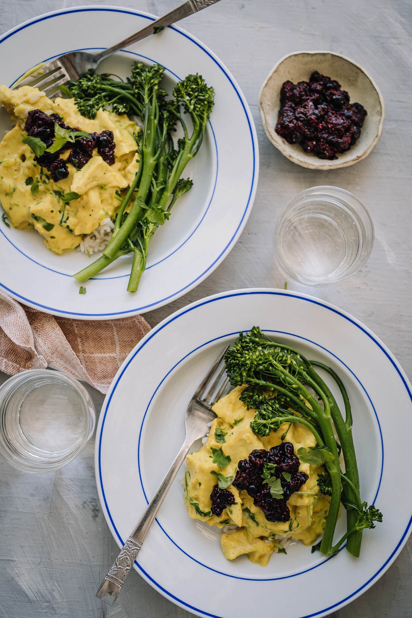 Annoskuva reseptille keltainen kanakastike