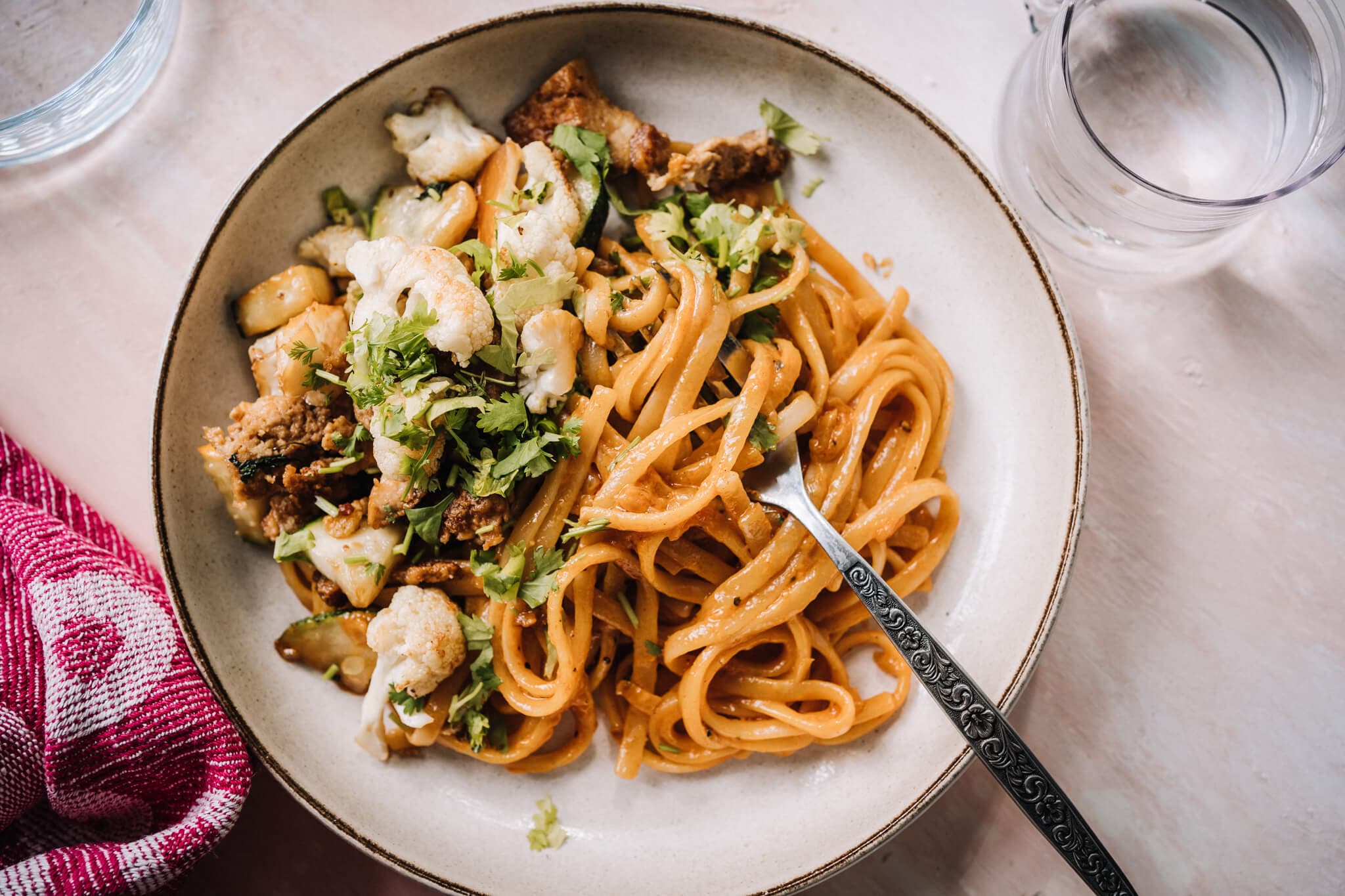 Annoskuva reseptistä kermainen gochujangpasta kategorialle pasta
