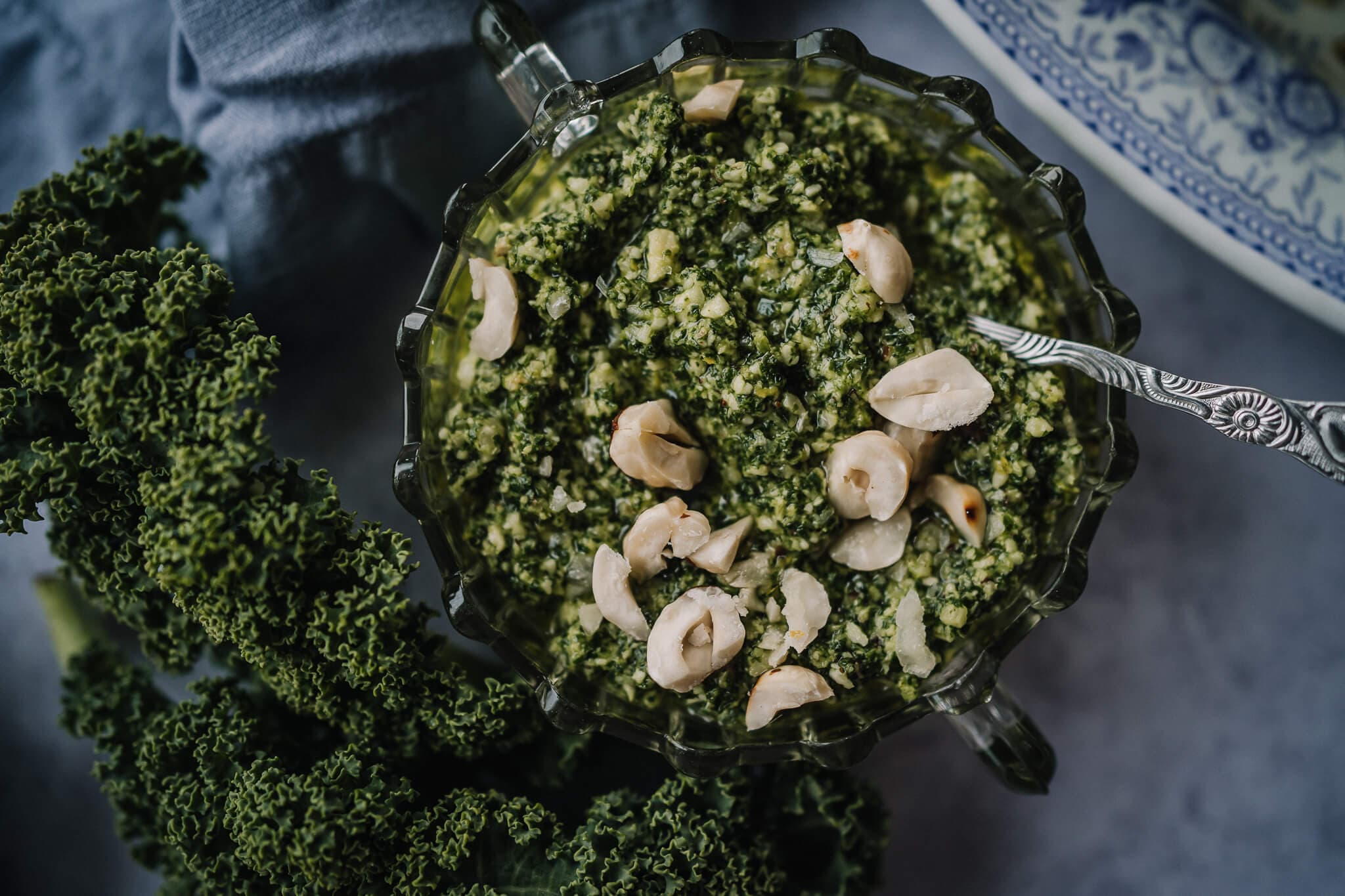 Annoskuva reseptistä lehtikaalipesto kategorialle kastikkeet