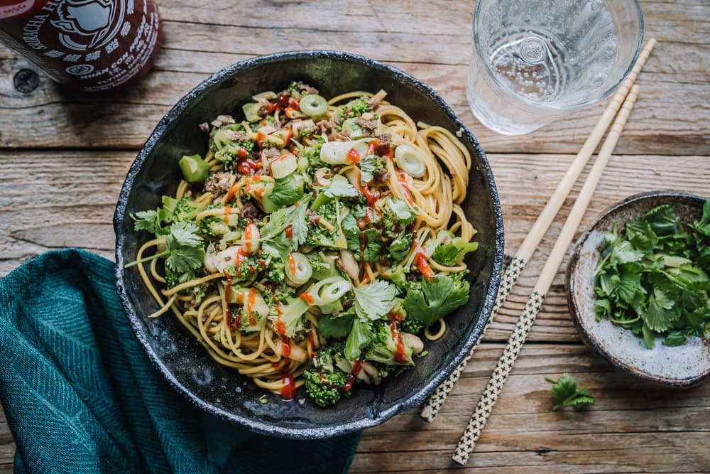 Annoskuva reseptistä lohikäärmenuudelit kategorialle resepti