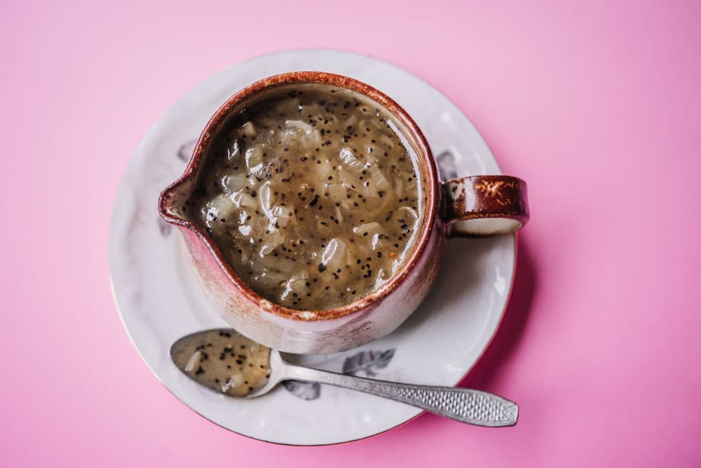 Annoskuva reseptistä makea sipulikastike kategorialle kastikkeet