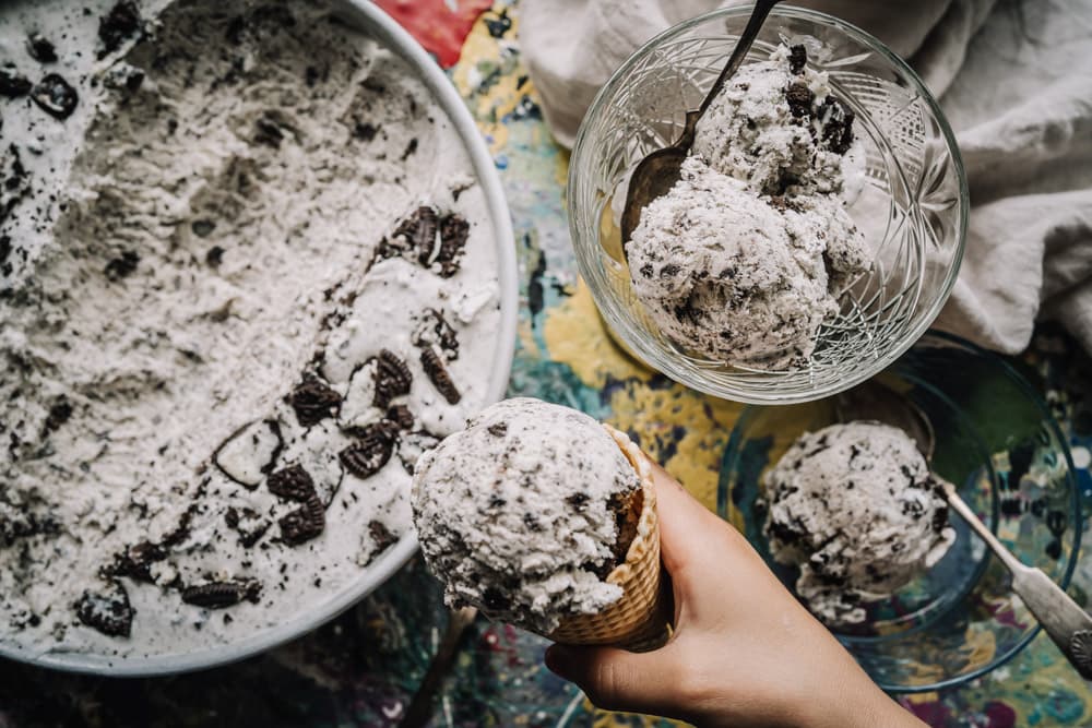 Annoskuva reseptistä oreojäätelö kategorialle jälkiruoat