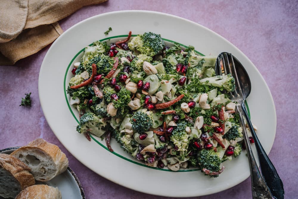 Annoskuva reseptistä parsakaali-pekonisalaatti kategorialle resepti