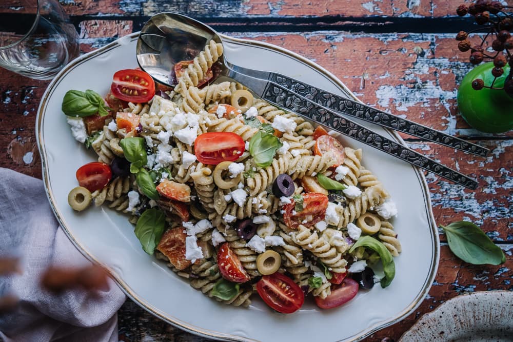 Annoskuva reseptistä pestopastasalaatti kategorialle resepti