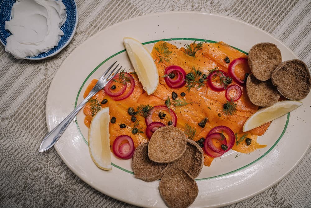 Annoskuva reseptistä porkkala carpaccio kategorialle alkuruoat