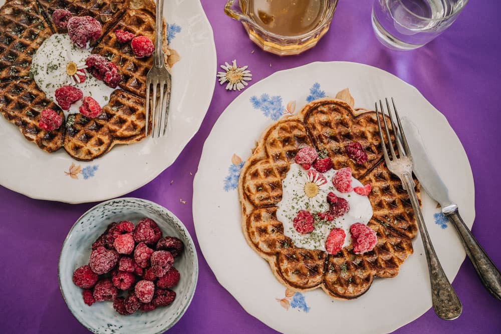 Annoskuva reseptistä proteiinivohvelit kategorialle aamupalat