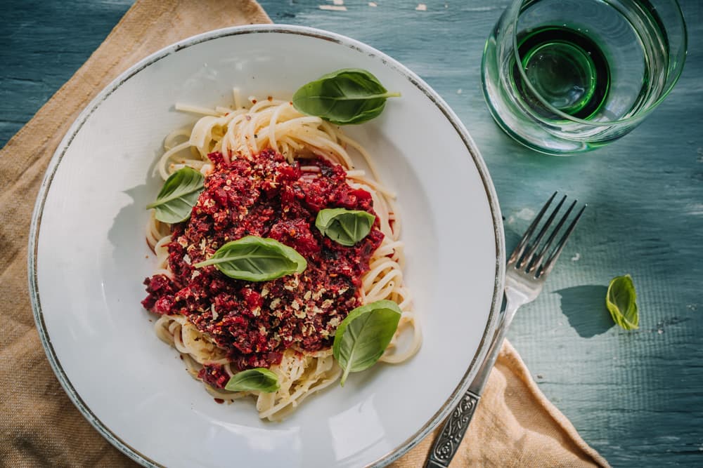 Annoskuva reseptistä punajuuribolognese kategorialle resepti