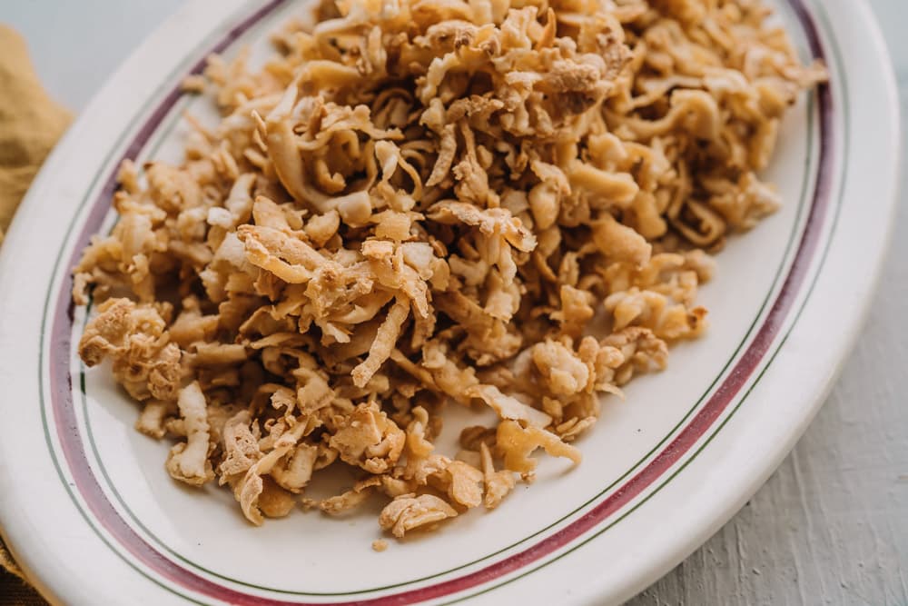 Annoskuva reseptistä raastettu tofu kategorialle raaka-aineet