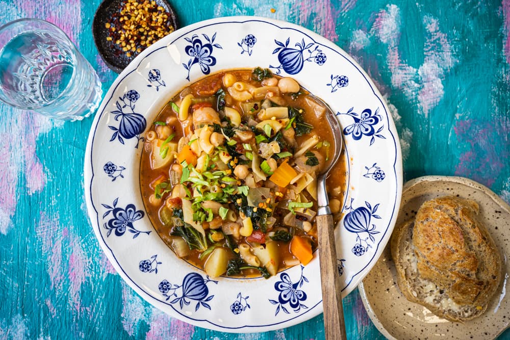 Annoskuva reseptistä sardinialainen pitkän iän keitto eli minestrone kategorialle resepti