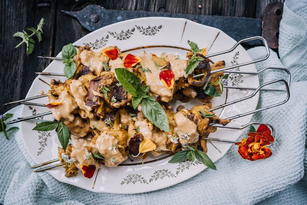 Annoskuva reseptistä satay-vartaat kategorialle resepti