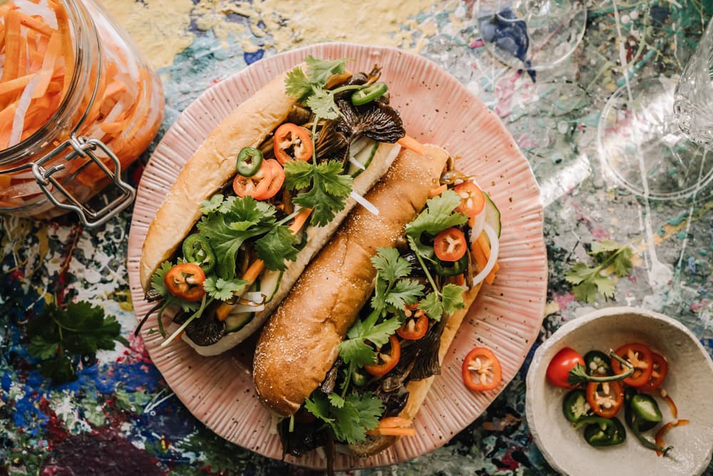 Annoskuva reseptistä suppilovahvero banh mi kategorialle resepti