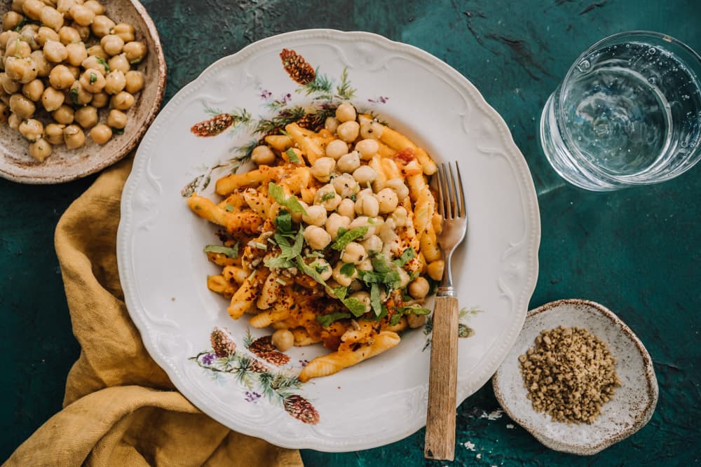 Annoskuva reseptistä tomaatti-bataattipasta kategorialle pasta