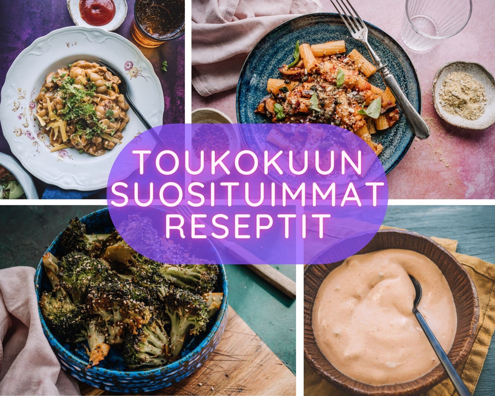 Annoskuva reseptistä toukokuun suosituimmat reseptit kategorialle artikkeli